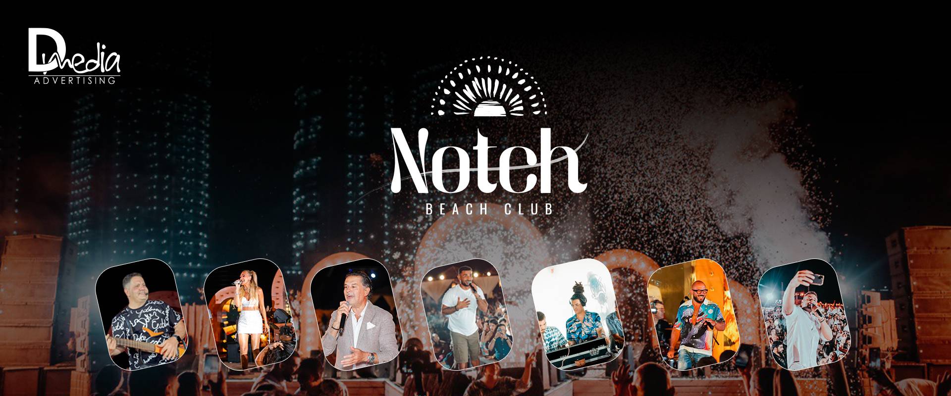 نوتش بيتش صيف العلمين ٢٠٢٢ notch beach club
