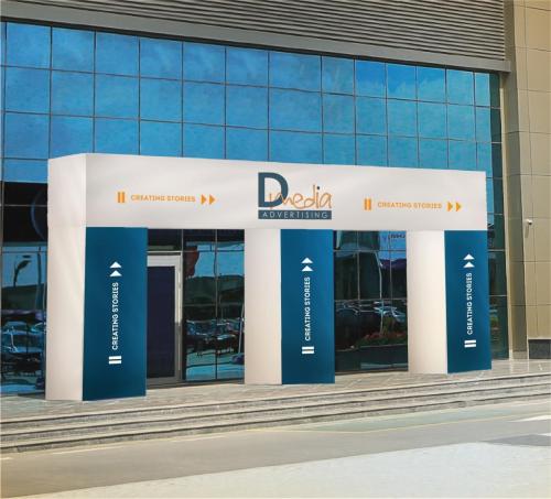 EIEC Branding & Advertising EGYPT international exhibition center  by D Media Advertising 