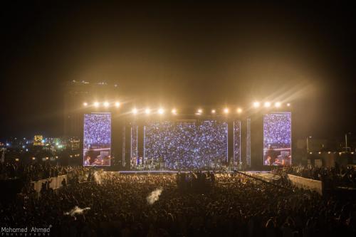 TAMER HOSNY EVENT 2021 - north Coast - alamein - D Media Advertising