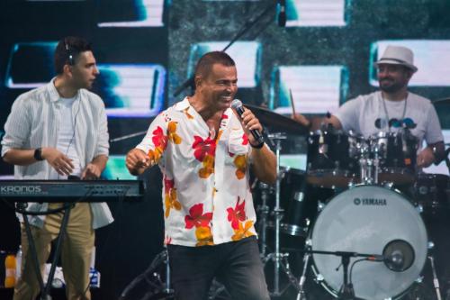 Amr Diab  EVENT 2021 - north Coast - alamein - D Media Advertising