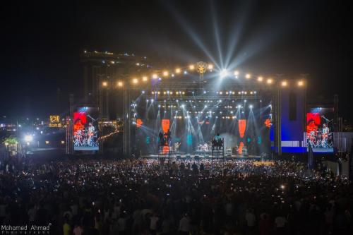 Cairokee  EVENT 2021 - north Coast - alamein - D Media Advertising