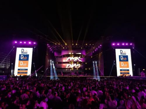 Amr Diab  EVENT 2021 - north Coast - alamein - D Media Advertising